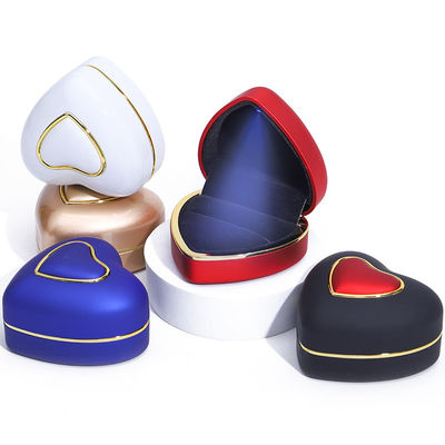Perhiasan Display Case Storage Display Case LED Termasuk untuk Cincin dan Gelang