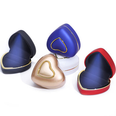 Perhiasan Display Case Storage Display Case LED Termasuk untuk Cincin dan Gelang