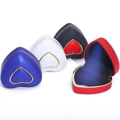 Perhiasan Display Case Storage Display Case LED Termasuk untuk Cincin dan Gelang