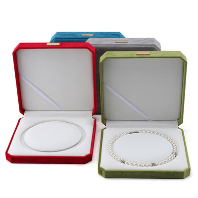 Beli Custom Packaging Velvet Pearl Set Metal Display Stand untuk Kasus Kecil Perhiasan Safe Box online manufacture