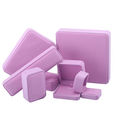 Kotak Perhiasan Beruban Pink Terbaru Untuk Ukuran Disesuaikan Earrings Stud Perhiasan Kemasan