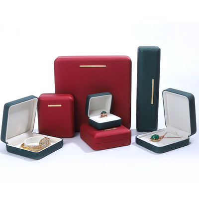 Kotak Perhiasan Berkilau yang Disesuaikan untuk Gelang Kulit PU Earrings and Pendants Packaging