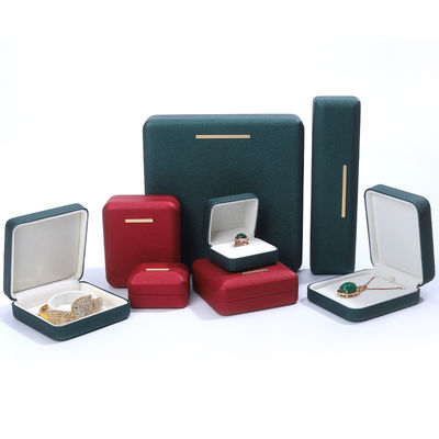 Kotak Perhiasan Berkilau yang Disesuaikan untuk Gelang Kulit PU Earrings and Pendants Packaging