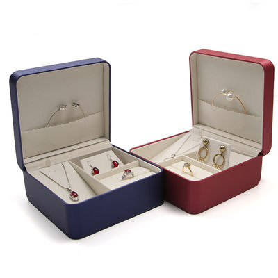 Custom Ring Earrings And Necklace Gift Box Set Untuk Perhiasan Perhiasan
