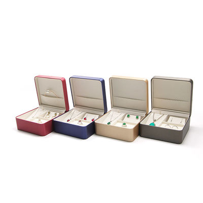 Custom Ring Earrings And Necklace Gift Box Set Untuk Perhiasan Perhiasan