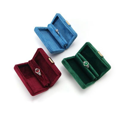 Custom Logo Hanhong Metal Perhiasan kotak kemasan untuk anting gelang kalung cincin