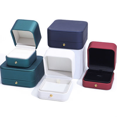 Beli Kotak kemasan perhiasan desain terbaru untuk anting logo khusus cincin dan kalung online manufacture