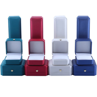 Beli Paket Perhiasan Dalam Bahan Kulit Hanhong Custom High End Box Hadiah Untuk Barang Mewah online manufacture