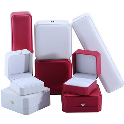 Paket Perhiasan Dalam Bahan Kulit Hanhong Custom High End Box Hadiah Untuk Barang Mewah