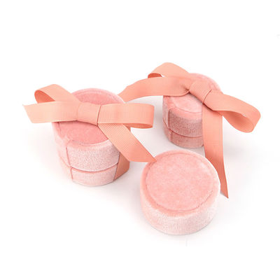 Hanhong Tiandi Flannel Kain Ring Box untuk Perhiasan Kemasan 5*4.5*5cm Plastik Velvet