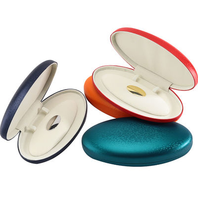 Custom Luxury Rectangle PU Leather Jewelry Box untuk Handmade Pearl Necklace Packaging
