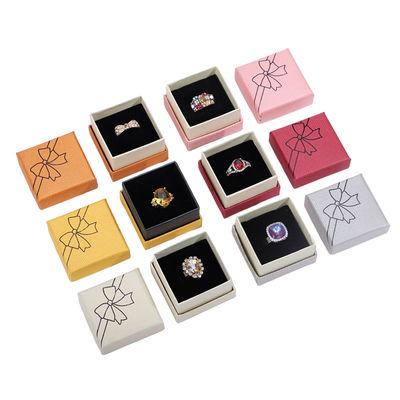 Hanhong Black Rose Paper Jewelry Box Supplies dengan Langit dan Bumi Cover Hubungi kami