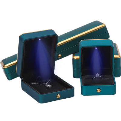 Beli Gelang Kalung Cincin Earring Kotak Perhiasan dengan Light Luxury Organizer Peacock Blue online manufacture