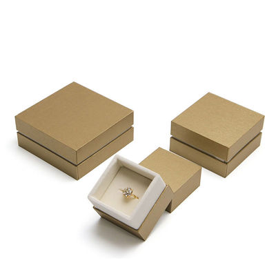 Kertas Bahan Velvet Kotak Perhiasan Hanhong Desain Custom Eco-Friendly Packaging