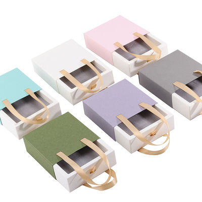 Beli Baru Gaya Disesuaikan Sliding Drawer Karton untuk Ring Box Custom Logo Kasus Kertas online manufacture
