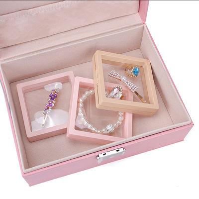 Perhiasan PE Membran Suspension Box, Perhiasan Display Box ukuran yang disesuaikan