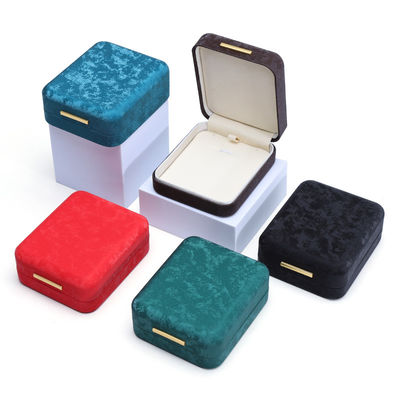 Black Moon Pattern Iron Box Perhiasan Organiser untuk Perjalanan Han Hong Storage Disesuaikan