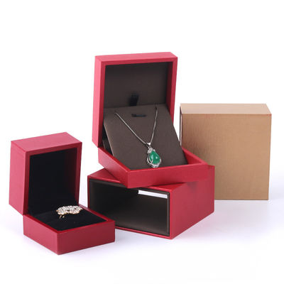 Custom Pull Out Paper Perhiasan Box Kalung Case Untuk Organisasi Perhiasan