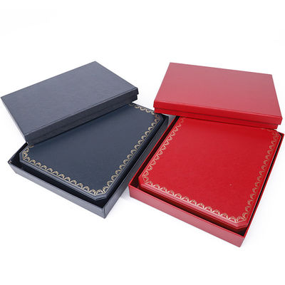 Custom Logo Square Paper Jewelry Box Packaging Gaya Mewah Untuk Kalung