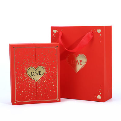 Beli Kotak Perhiasan Bunga Mawar Merah Bentuk Hati Kemasan Untuk Kalung Hari Valentine online manufacture