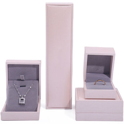 Beli Pink Soft Touch Fake Leather Perhiasan Perlengkapan Perlengkapan Perlengkapan Velvet online manufacture