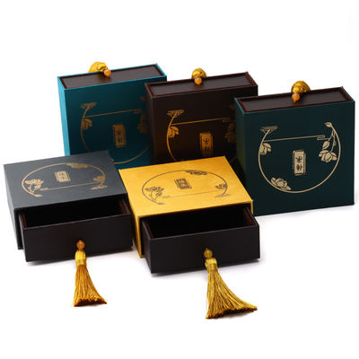 Beli Gaya Cina Mewah Perhiasan Kemasan Kotak Dengan Tassel Dekorasi online manufacture