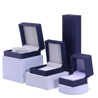 Beli Sikat Finishing Lembut Kulit Palsu Perhiasan Storage Box Paket untuk cincin Pendant online manufacture