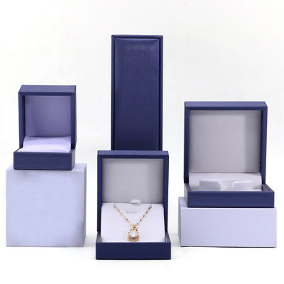 Sikat Finishing Lembut Kulit Palsu Perhiasan Storage Box Paket untuk cincin Pendant