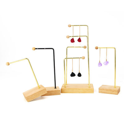 Beli Ponsel L berbentuk Metal Pendant Display Stand untuk Perhiasan Pertunjukan Mewah Pameran online manufacture