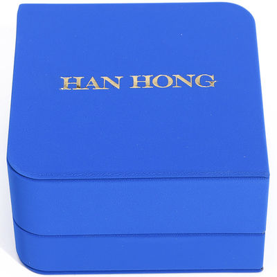 Diamond Arc-Shaped Elegant Fux Kulit Perhiasan Storage Box Luxury Packaging