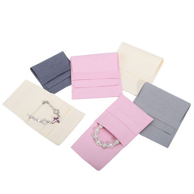 Compact Simple Soft Velvet Perhiasan Kemasan Amplop Kantong Mini Pendant Bag