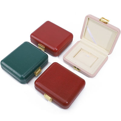 Beli Efek terapung High-End PU Kulit Perhiasan Storage Case untuk cincin telinga Studs online manufacture