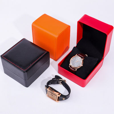 Beli Custom Waterproof PU Kulit Mewah Jam Tangan Packaging Box Lembut beludru Lining online manufacture