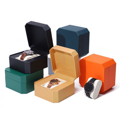 Beli Kotak Jam Tangan Kulit Mewah dengan Lining Velvet Lembut Untuk Hadiah online manufacture