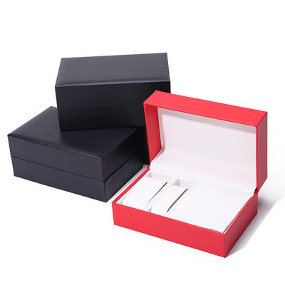 Kapasitas besar Hard Paper Watch Box Kekuatan Perhiasan Storage Case Multi Fungsi