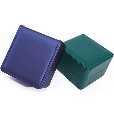 Sikat Biji halus Kulit palsu Jam tangan Storage Box buatan tangan Chic Luxury Packaging untuk Pria