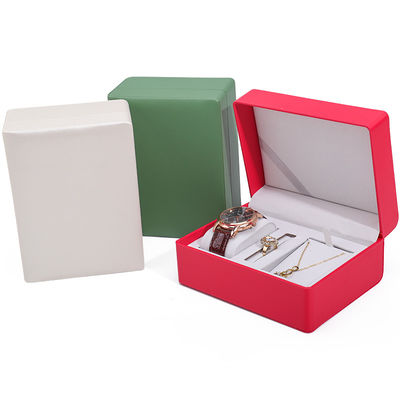Multi-fungsi praktis jam tangan kemasan Kasus Pendant Storage Box dengan sel tiga