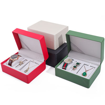 Multi-fungsi praktis jam tangan kemasan Kasus Pendant Storage Box dengan sel tiga