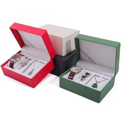 Multi-fungsi praktis jam tangan kemasan Kasus Pendant Storage Box dengan sel tiga