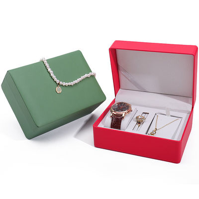 Multi-fungsi praktis jam tangan kemasan Kasus Pendant Storage Box dengan sel tiga