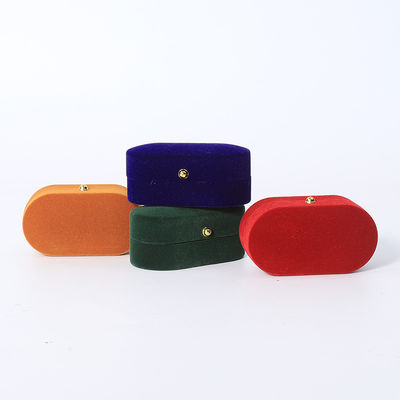 Custom Velvet Ring Box Packaging Untuk Perhiasan Pernikahan Dan Perkawinan