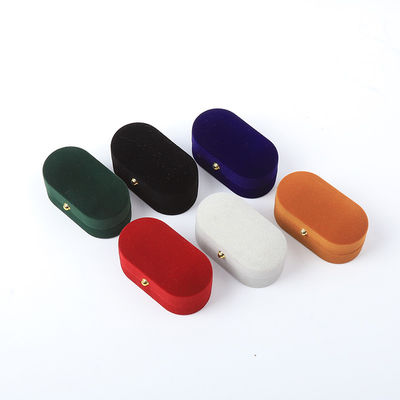 Custom Velvet Ring Box Packaging Untuk Perhiasan Pernikahan Dan Perkawinan