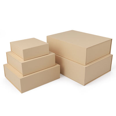 Pabrik grosir kualitas tinggi Kotak hadiah magnetik Kemasan Logo khusus mewah Eco Friendly Kardus Kertas Kuning Kotak perhiasan magnetik