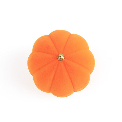 Customized premium personalized velvet ring box perhiasan kemasan untuk Halloween
