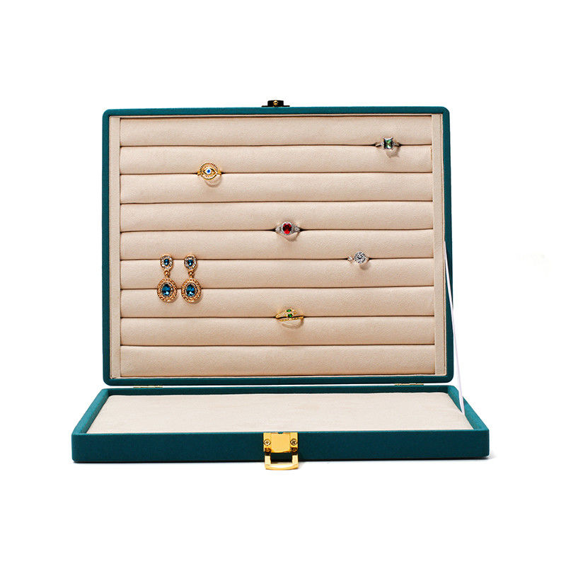 Kotak penyimpanan perhiasan portabel Customized Earrings Earring Stud untuk perjalanan