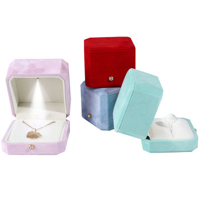 Hanhong Custom Rings Jewelry Box Packaging dengan ukuran yang disesuaikan dan logo pelanggan
