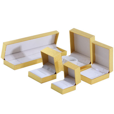 Pabrik grosir Perhiasan Mewah Kotak Pribadi Custom High End Kalung Gelang Earrings Cincin Perhiasan Set Kemasan kertas karton flip kuning Kotak Perhiasan dengan logo