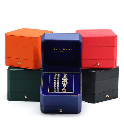 Custom Logo Hard Paper Watch Box Packaging Luxury Storage Organizer Dengan Laci